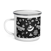 Nautical Enamel Mug